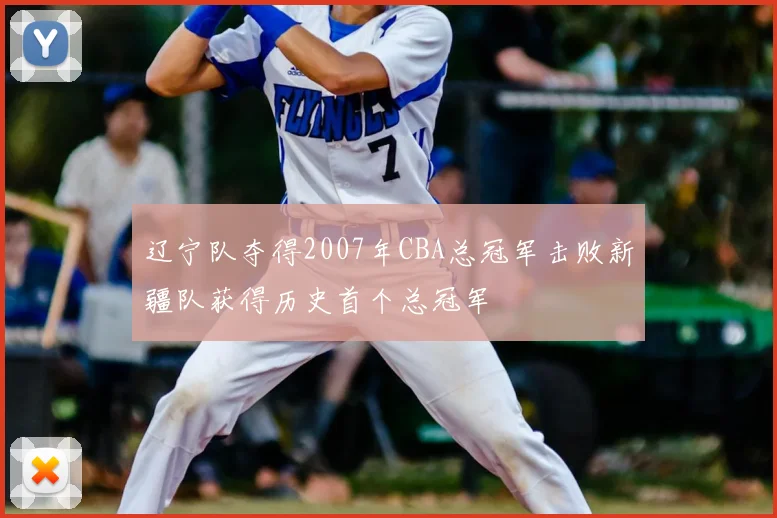 辽宁队夺得2007年CBA总冠军击败新疆队获得历史首个总冠军