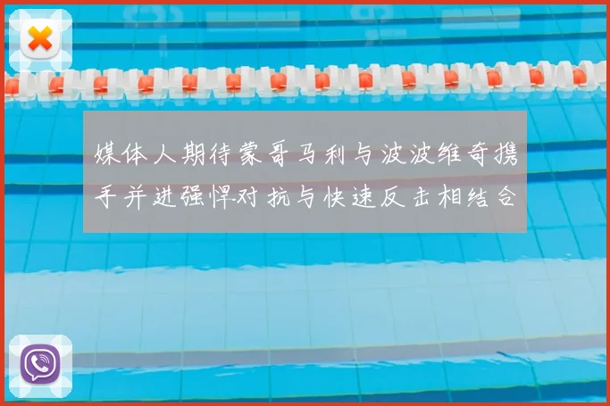 媒体人期待蒙哥马利与波波维奇携手并进强悍对抗与快速反击相结合