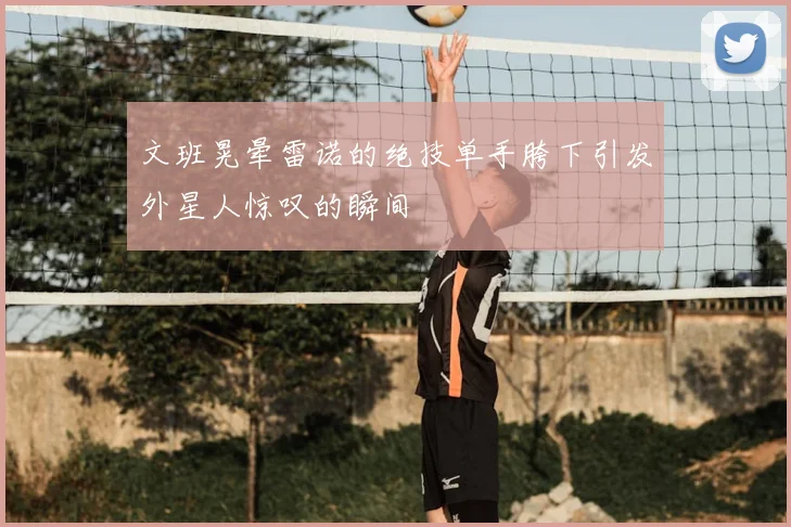 文班晃晕雷诺的绝技单手胯下引发外星人惊叹的瞬间