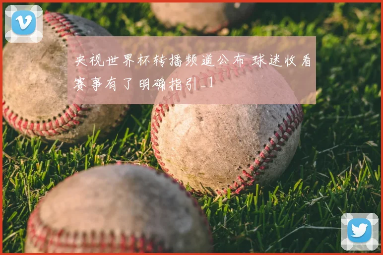 央视世界杯转播频道公布 球迷收看赛事有了明确指引_1