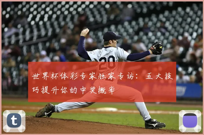 世界杯体彩专家独家专访：五大技巧提升你的中奖概率